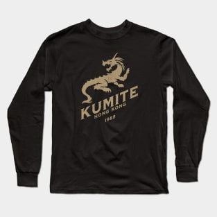 Kumite Hong Kong 1988 - vintage design Long Sleeve T-Shirt